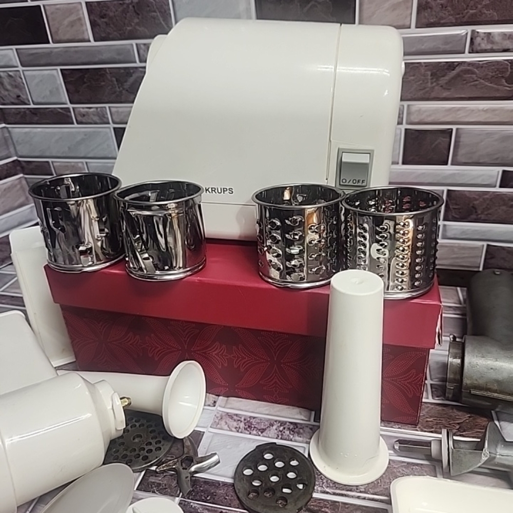 KRUPS The Butcher Shop #402 Professional Power Meat Grinder , AccessoriesTested